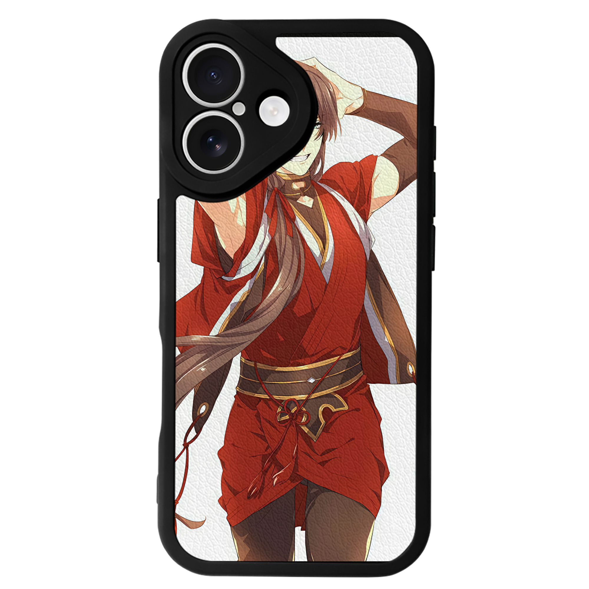 （画像用） 刀剣乱舞 Touken Ranbu 【iPhone 16シリーズ対応】シリコンスマホケース（レザー調） 材質：シリコン